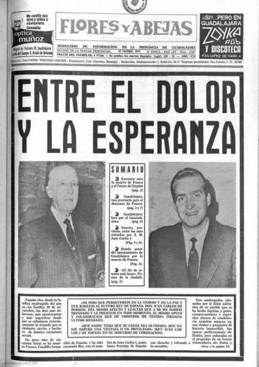 Flores y Abejas muerte de Franco 1