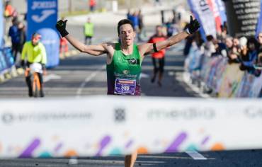 Media Maratón 2025 Guada Álex Algarate