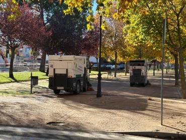 barredora hojas otoño GD