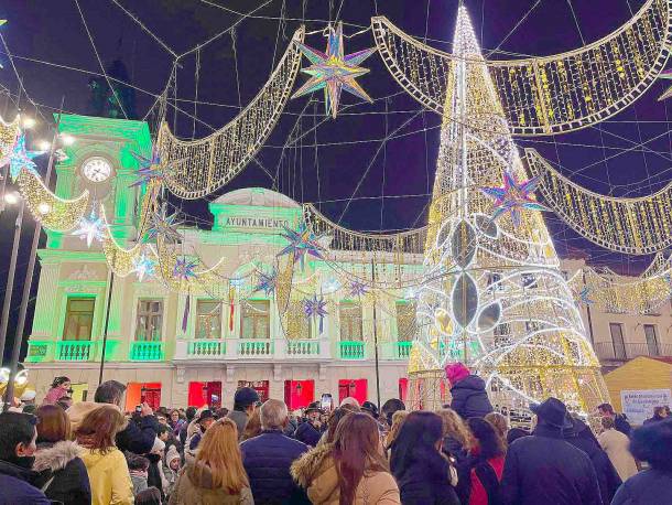 Navidad 2025 luces Plaza Mayor Foto Yayo Ruiz
