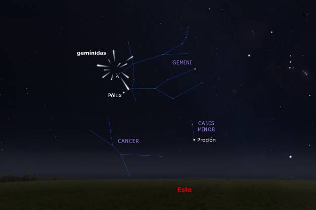 Radiante de las Geminidas