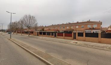 El suceso se produjo en la Avda de América. Foto: Google Street View. Avd America 1