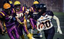 Buen partido entre Guadalajara y Villamayor. Foto: Marc Matamoro (fefa.es) Futbo ameri 1