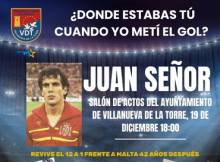 Un mito del fútbol, en Villanueva de la Torre. Foto: Ayuntamiento. Señor 1