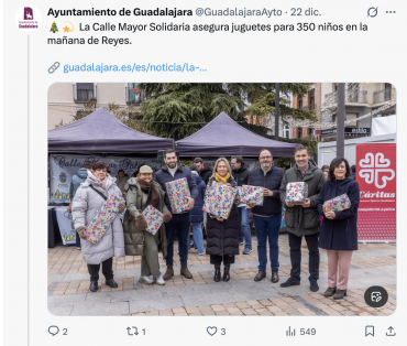 redes sociales partidistas ayto guadalajara