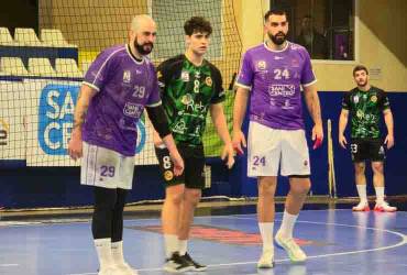 Sanicentro BM. Guadalajara venció en el primer test de invierno a Rebi BM. Cuenca Foto Farah Suárez