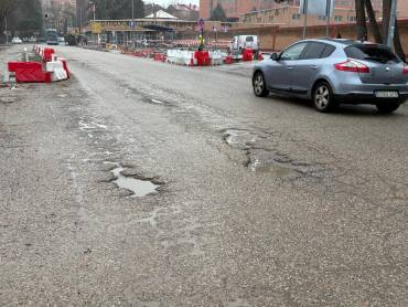 baches calle Dos de mayo