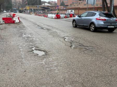 baches calle Dos de mayo