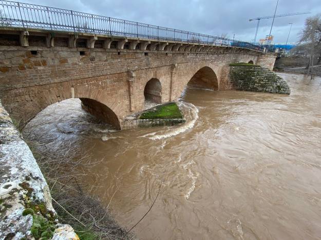 imagen del ojillo del puente rio Henares 6 febrero 2026