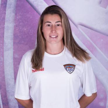 María Bores autora del gol del Guadalajara FEM en el partido de la primera vueltta en Orgaz Foto Futboleras