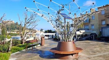 Modelo de corola bioclimática en Begur/ Cinnia Tech corolas bioclimaticas