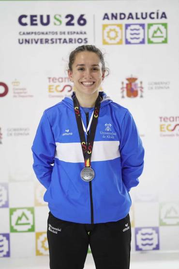 Universidad de Alcalá Lucía Pérez halterofilia 2