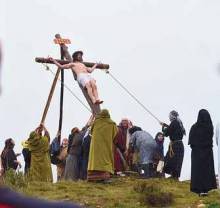 pasión Viviente Hiendelaencina Crucifixión