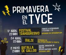 CONCIERTOS PRIMAVERA EN EL TYCE 1