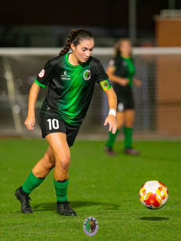 Lucía Delgado máxima goleadora dinamista anotó el segundo gol de su equipo
