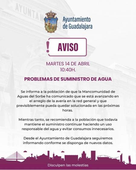 corte agua guadalajara