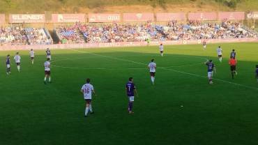 El Deportivo Guadalajara cayó ante un buen Pontevedra 1-4. Foto Javier Escamilla