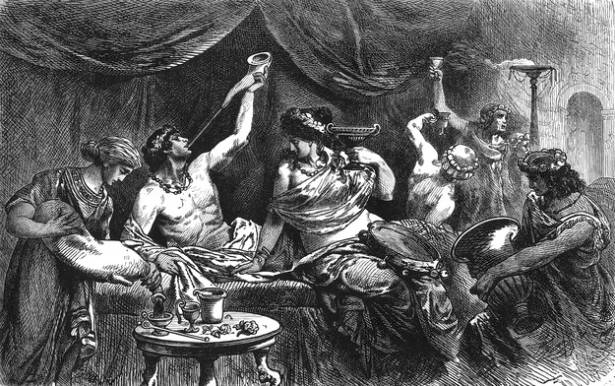 banquete romano 1
