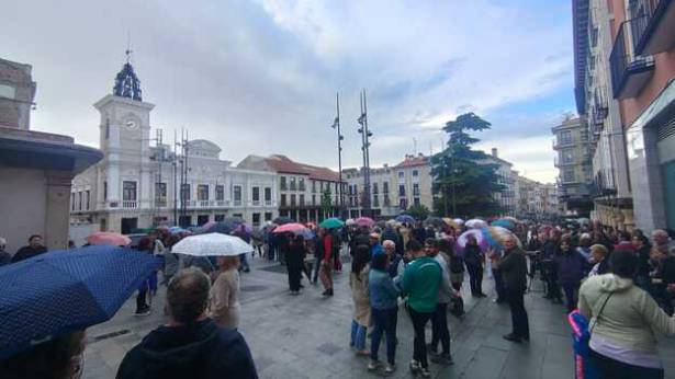 Concentración anti parking y zona azul Foto GD 6