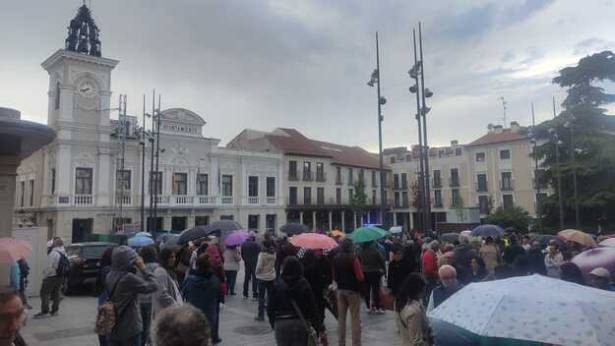 Concentración anti parking y zona azul Foto GD 9