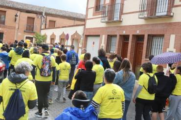 Marcha contra el cáncer en Alovera