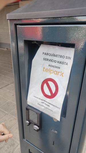 Parkímetro nuevo Bejanque