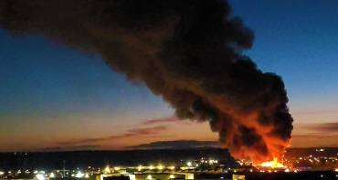 Incendio Regusa Polígono henares Redes Sociales