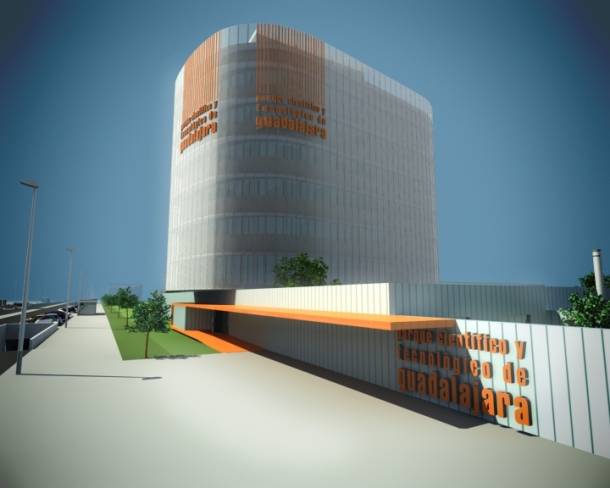 parque cientifico y tenolocico de Guadalajra. Proyecto 2010