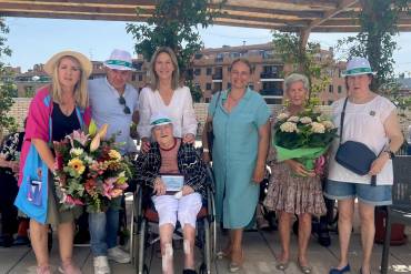 107 cumpleaños Alfonsa