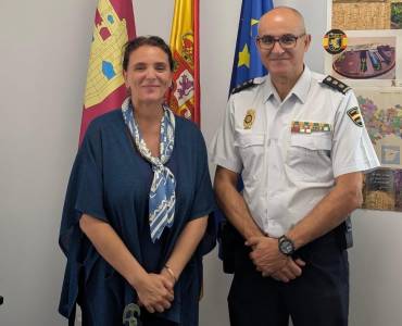 Policía Nacional Comisario Javier Mayordomo