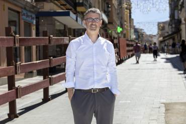 Jerónimo Taracena, en un foto publicada por el alcalde de Yunquera, Lucas Castillo jeronimo taracena