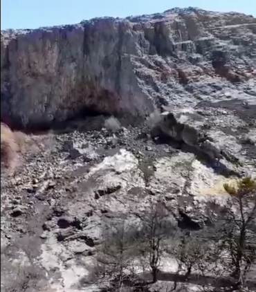 pelagallinas tras incendio la mierla