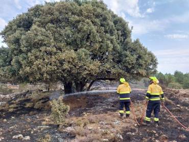 Incendio El recuenco encina