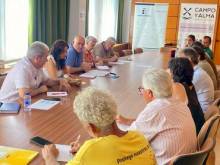 Reunión sectorial para las ayudas del incendio forestal de La Mierla Reunión Agricultura organizaciones agrarias