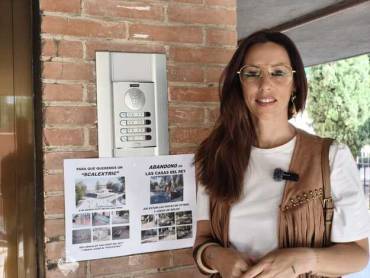 Scalextric Casas del Rey  Lucía de Luz se ha desplazado esta mañana al barrio de Casas del Rey