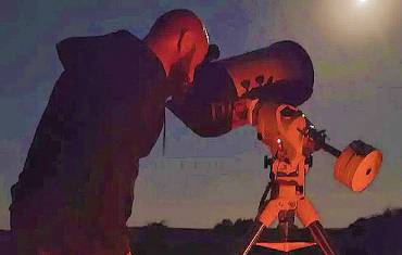 Foto: Astroguada / UAH telescopio