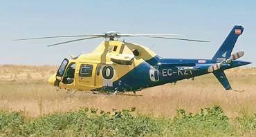 Foto: Junta CLM Helicóptero intensidad