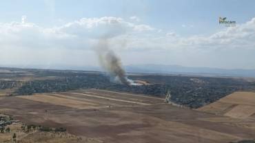 Foto INFOCAM Incendio galápagos 17-AGO