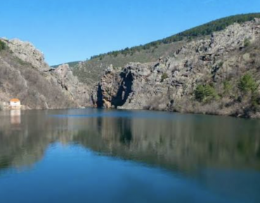 Azud del Pozo de los Ramos de donde quieren que salga el agua para Madrid/ Canal Isabel II azud pozo de los ramos