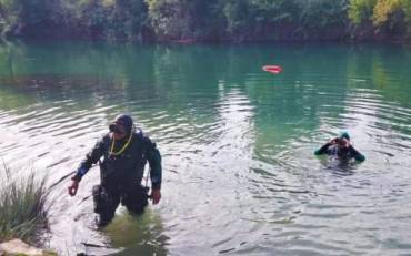 Efectivos del GEAS de la Guardia Civil. GEAS Guardia Civil en el Tajo Zorita