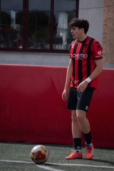 Joaquín Yagüe autor del gol del Azuqueca B que cayó ante el Hogar Alcarreño 3-1