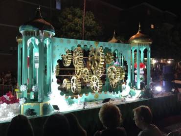 "Cascanueces", carroza ganadora. Foto: GUdiario. Música 1