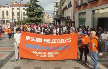 Sindicato de Inquilinos manifestación Huelga General 2 1