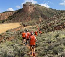 Ascenso a Peña Hueva en una jornada festiva 1