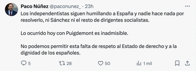 nunez huida pugdemont