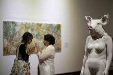 mujeres en el arte
