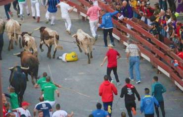 Encierro caida