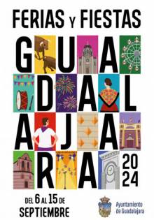 Cartel Ferias y Fiestas Guadalajara 2024