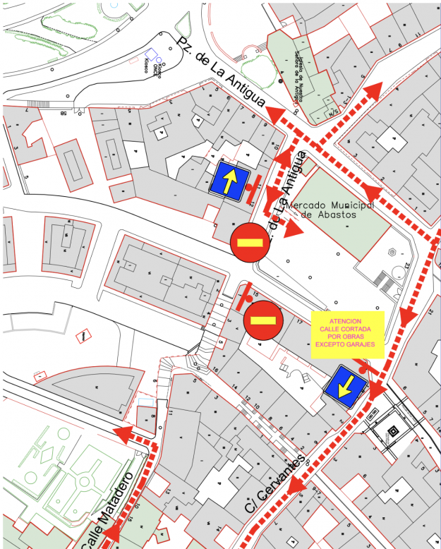 mapa entrono mercado abastos