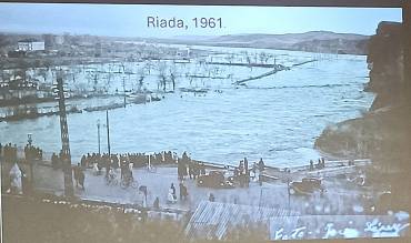 Riada de 1961 que invadió el barrio de la Estación Foto Luis Barra